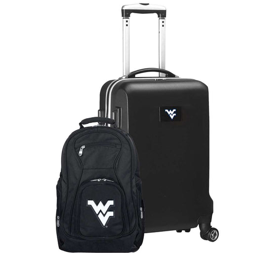 West Virginia Mountaineers Deluxe 2 Piece Backpack & Carry-On Set L104