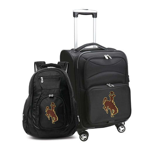 Wyoming Cowboys 2-Piece Backpack & Carry-On Set L102