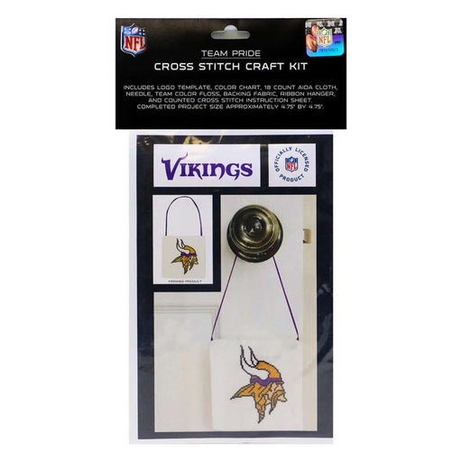 Minnesota Vikings Cross Stitch Craft Kit