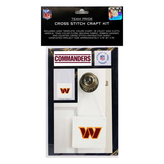 Washington Commanders Cross Stitch Craft Kit