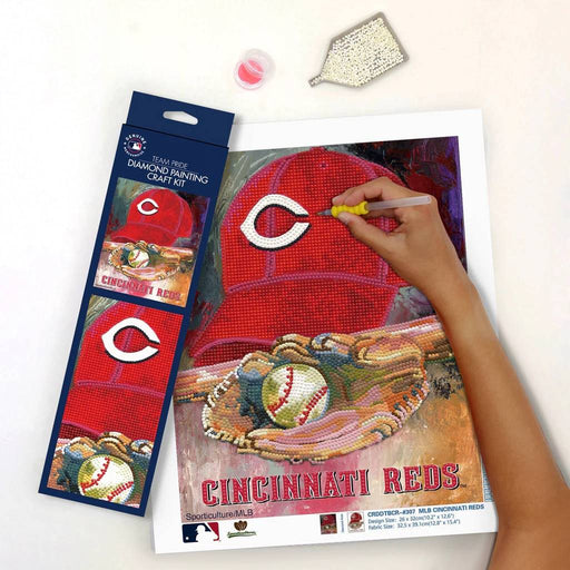 Cincinnati Reds Diamond Painting Craft Kit