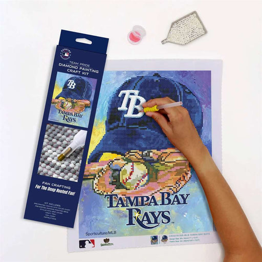 Tampa Bay Rays Diamond Painting Craft Kit