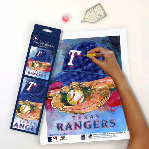 Texas Rangers Diamond Painting Craft Kit