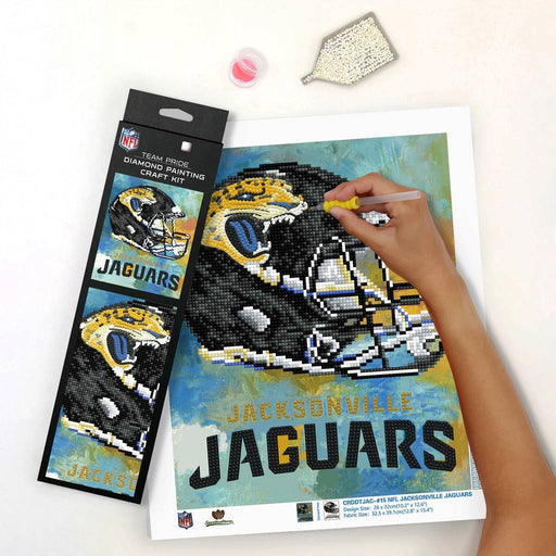 Jacksonville Football Jaguars Diamond Art Craft Kit