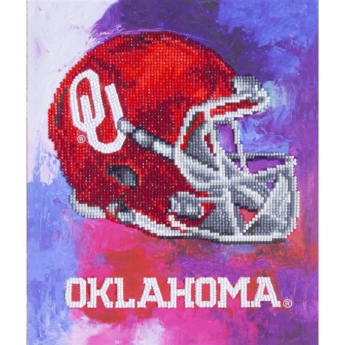 Oklahoma Football Sooners Diamond Painting Kraft Kit