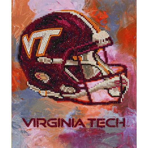 Virginia Tech Football Hokies Diamond Painting Kraft Kit