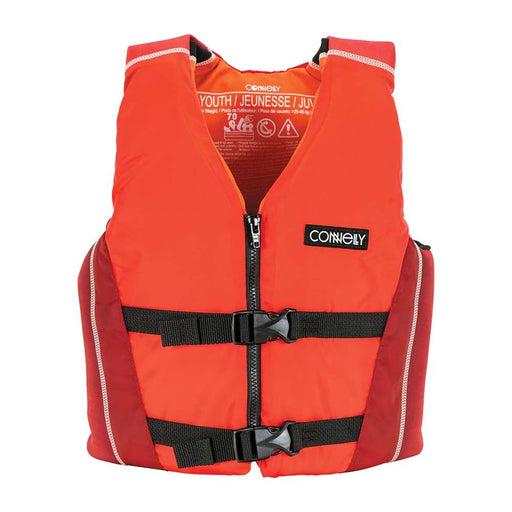 Connelly Fusion Boy's Youth Nylon Watersports Vest - 55-88lbs