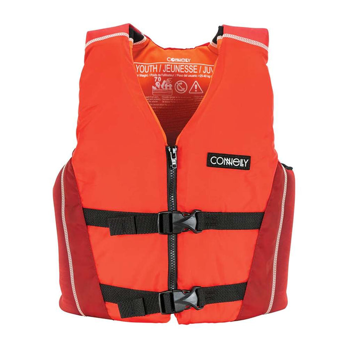 Connelly Fusion Boy's Youth Nylon Watersports Vest - 55-88lbs