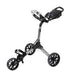 BagBoy Nitron Auto-Open Golf Bag Push Cart Silver/Black  