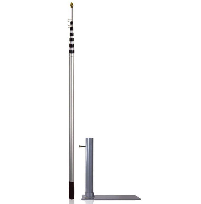 Flagpole-To-Go Ultimate Tailgaters Package with 20' Portable Flagpole