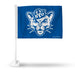 BYU Cougars Sailor Double Sided Car Flag -  16" x 19" - Strong Pole that Hooks Onto Car/Truck/Automobile    