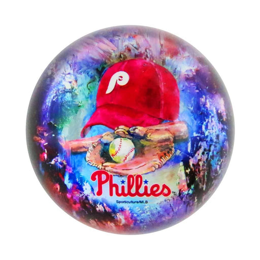 Philadelphia Phillies Glass Dome Paperweight