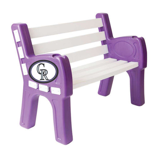 Colorado Rockies Outdoor Bench