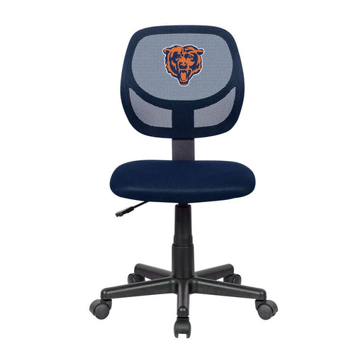 Chicago Bears Navy Armless Task Chair