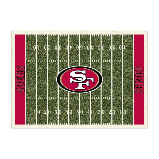 San Francisco 49ers 4x6 Homefield Rug