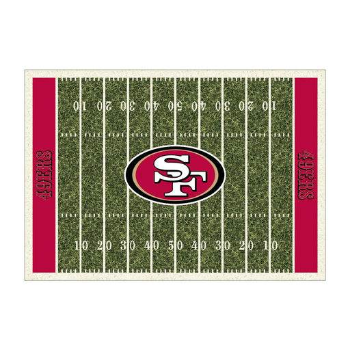 San Francisco 49ers 6x8 Homefield Rug