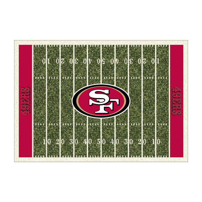 San Francisco 49ers 6x8 Homefield Rug