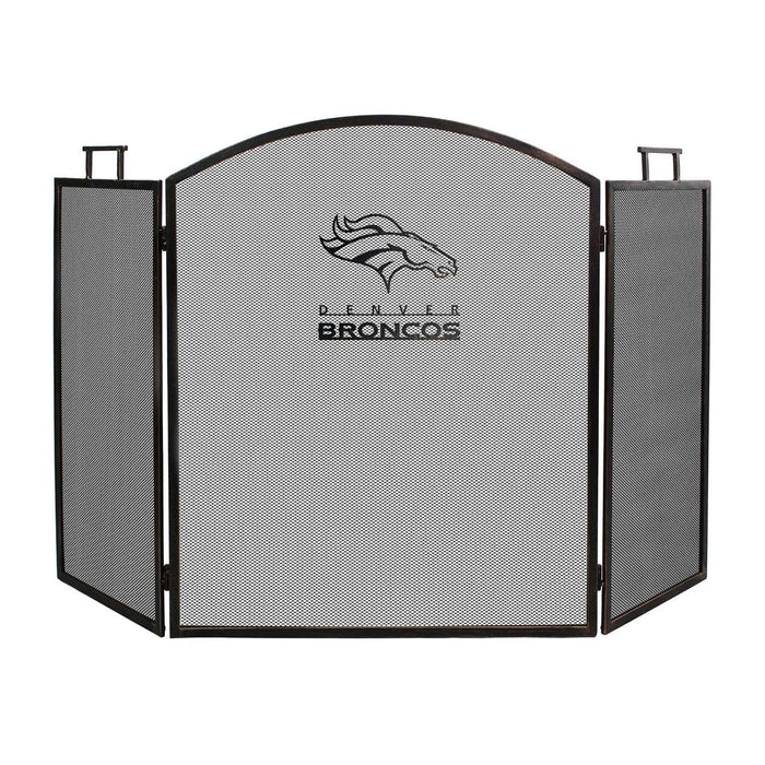 Denver Broncos Fireplace Screen