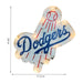 Los Angeles Dodgers Recycled Metal Wall Art