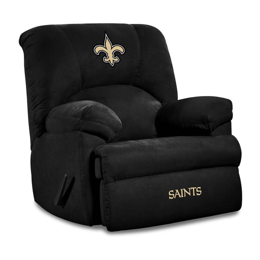 New Orleans Saints GM Recliner-Black