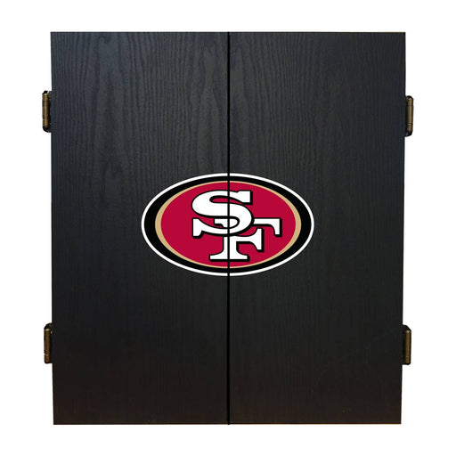 San Francisco 49ers Fan's Choice Dartboard Set