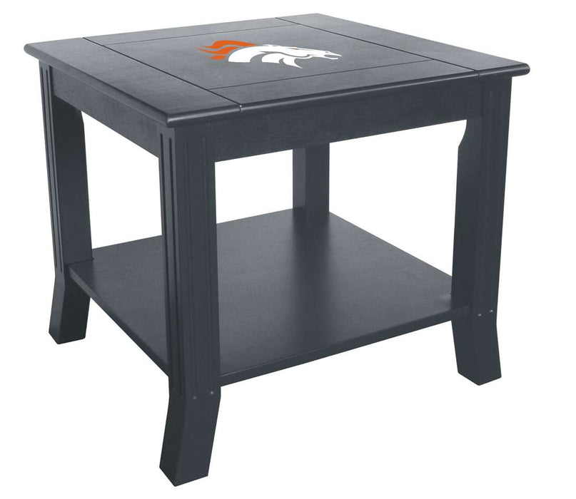 Denver Broncos Side Table