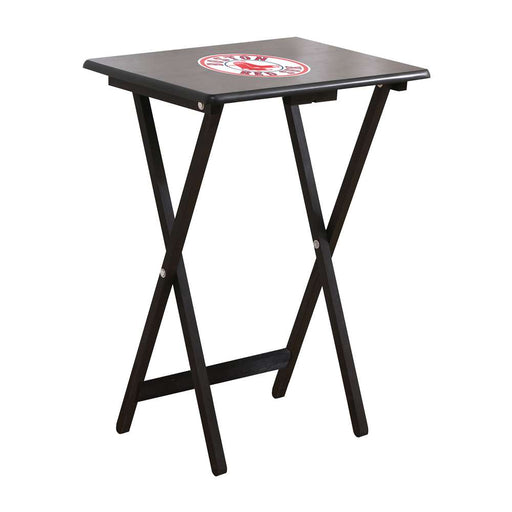 Boston Red Sox 4 Tv Trays With Stand