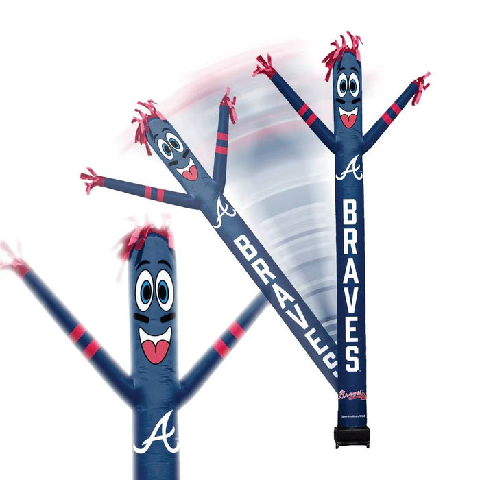 Atlanta Braves Inflatable Mascot Crazy Sports Fan - 8ft Tall