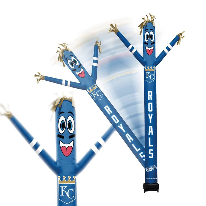 Kansas City Royals Inflatable Mascot Crazy Sports Fan - 8ft Tall