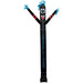 Miami Marlins Inflatable Mascot Crazy Sports Fan - 8ft Tall