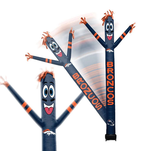 Denver Broncos Inflatable Crazy Sports Fan - 8ft Tall