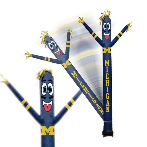 Michigan Wolverines Inflatable Mascot Crazy Sports Fan - 8ft Tall