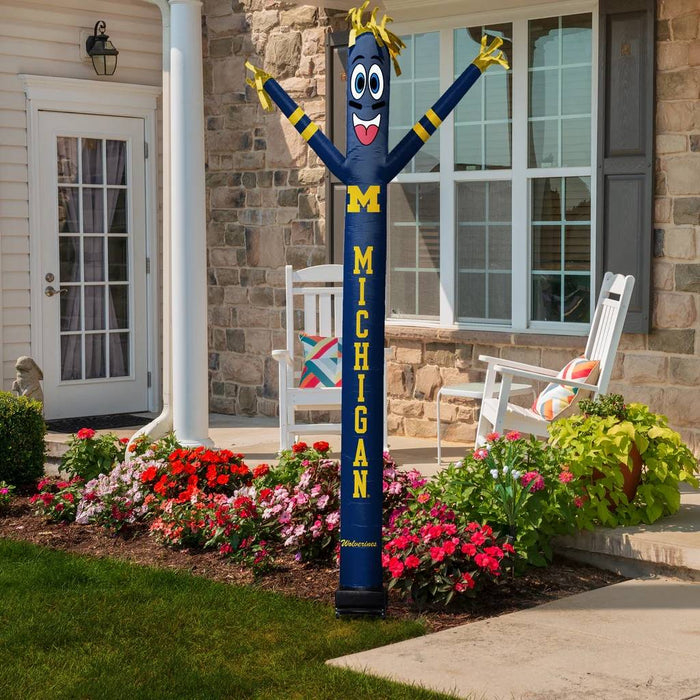 Michigan Wolverines Inflatable Mascot Crazy Sports Fan - 8ft Tall