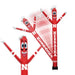 Nebraska Corn Huskers Inflatable Mascot Crazy Sports Fan - 8ft Tall