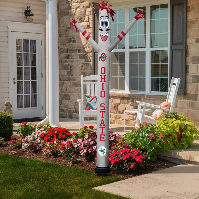 Ohio State Buckeyes Inflatable Mascot Crazy Sports Fan - 8ft Tall