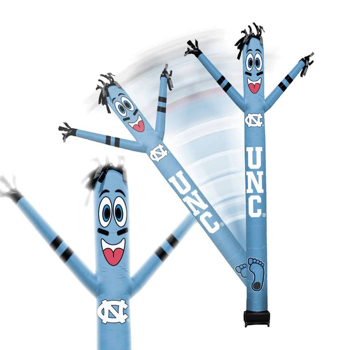 North Carolina Tar Heels Inflatable Mascot Crazy Sports Fan - 8ft Tall