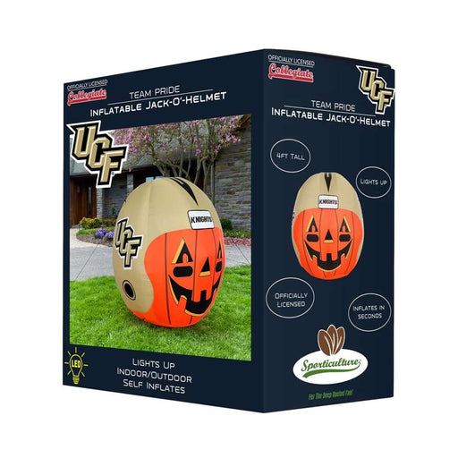 Central Florida Football Knights Inflatable Jack-O'-Helmet Halloween Yard Decoration