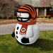 Cincinnati Bengals Inflatable Snowman Player - 7 Ft Tall