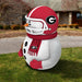 Ncaa Georgia Bulldogs Inflatable Snowman Player - 7 Ft Tall