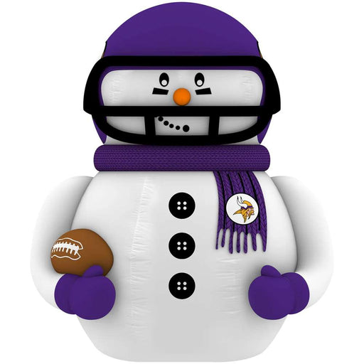 Minnesota Vikings Inflatable Snowman Player - 7 Ft Tall