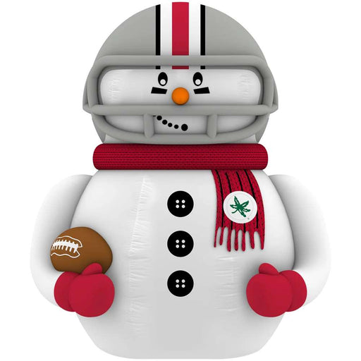 Ncaa Ohio State Buckeyes Inflatable Snowman Player - 7 Ft Tall