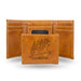 Wildlife   Brown Laser Engraved Tri-Fold Wallet - Men's Accessory    