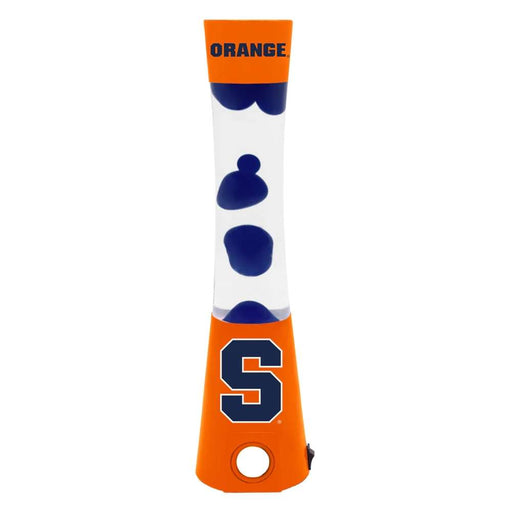 Syracuse Orange Magma Lava Lamp with Bluetooth Speaker