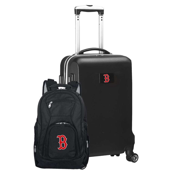 Boston Red Sox  Deluxe 2 Piece Backpack & Carry-On Set L104