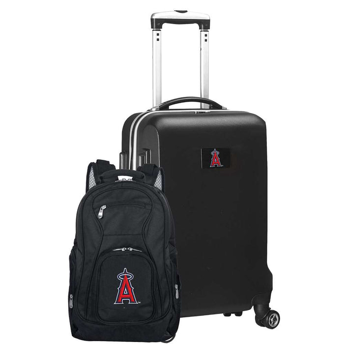 Los Angeles Angels  Deluxe 2 Piece Backpack & Carry-On Set L104