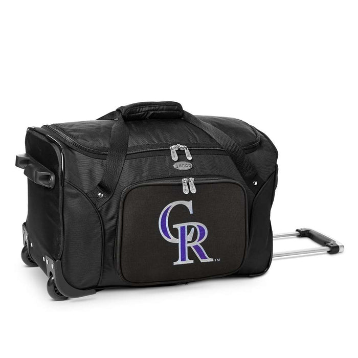 Colorado Rockies  22" Wheeled Duffel Bag L401