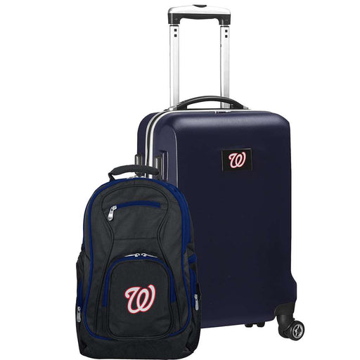 Washington Nationals  Deluxe 2 Piece Backpack & Carry-On Set L104