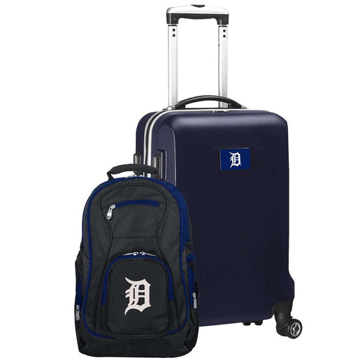 Detroit Tigers  Deluxe 2 Piece Backpack & Carry-On Set L104