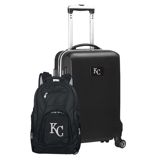 Kansas City Royals  Deluxe 2 Piece Backpack & Carry-On Set L104