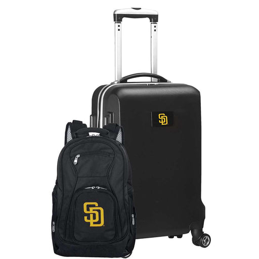 San Diego Padres  Deluxe 2 Piece Backpack & Carry-On Set L104